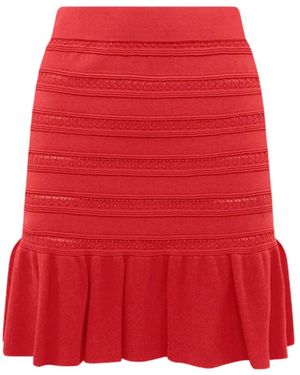 Blugirl Blumarine Short Skirts - Rood