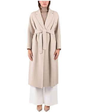 Max Mara Belted Coats - Neutro