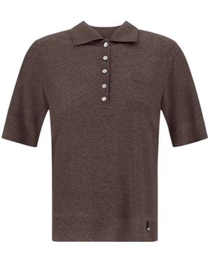 Herno Polo Shirts - Marron