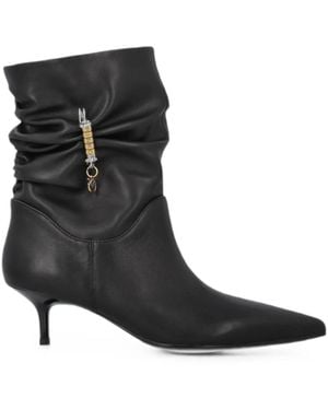 Pinko Flache Schuhe - Schwarz