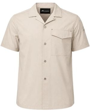 Moose Knuckles Short Sleeve Shirts - Neutro