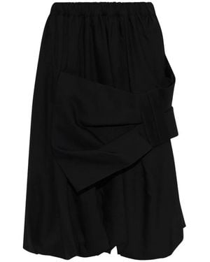 Comme des Garçons Wollrock - Schwarz