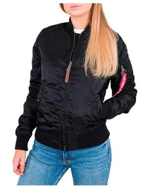 Alpha Industries Wm Ma-1 Vf 59 Jacket - Zwart