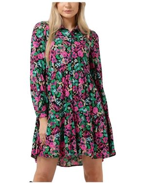 Y.A.S Yasmotoro Ls Shirt Dress - Rot