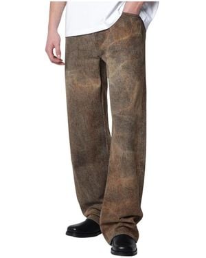 Agolde Wide Jeans - Brown