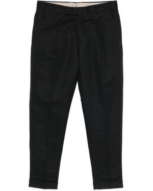 PT Torino Slim-Fit Trousers - Black