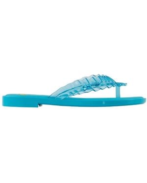 Ganni Flip Flops - Blue