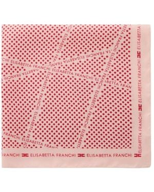 Elisabetta Franchi Silky Scarves - Roze