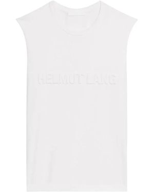 Helmut Lang Sleeveless Tops - White