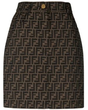 Fendi Short Skirts - Grey