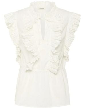 Soaked In Luxury Sleeveless Tops - Bianco