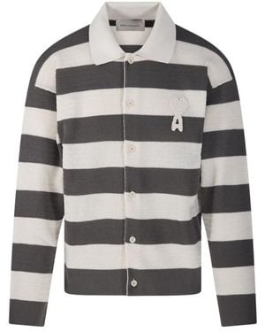 Ami Paris Cardigans - Gris