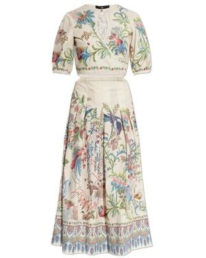 Etro Midi Dresses - Neutre