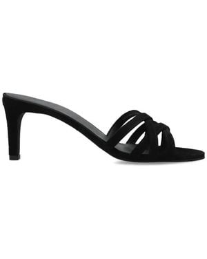 Furla Essential Pantoletten Mit Absatz - Schwarz