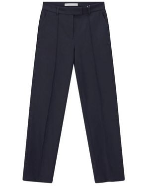 RAFFAELLO ROSSI Straight Trousers - Azul