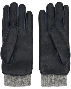 Moorer Guantoknit Handschoenen - Zwart