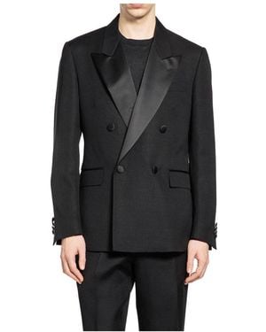 Lardini Jassen ,Zwart ,Satijn Soiree Smoking Drop 7 Reg