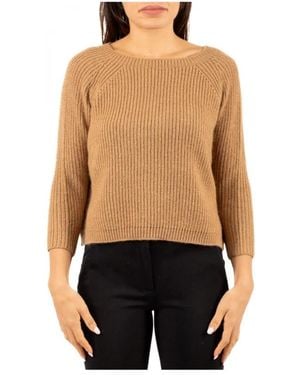Weekend Round-Neck Knitwear - Negro