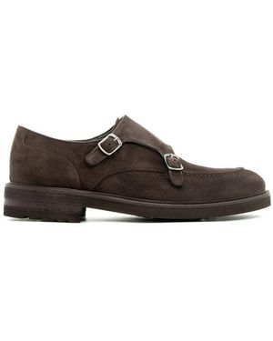 JEROLD WILTON Double Monk Strap - Bruin