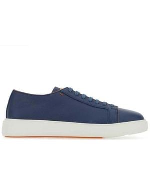 Santoni Trainers - Blue