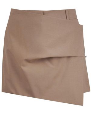 Ottod'Ame Korte Rok - Bruin
