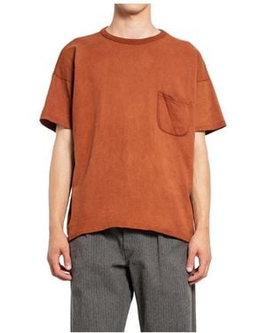 TAIGA TAKAHASHI T-Shirts - Brown