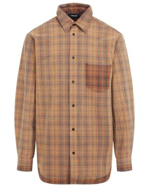 Egonlab Oranje Overshirt Voor Stijlvolle Looks - Bruin
