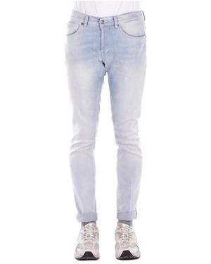 Dondup Slim Fit Jeans - Blue