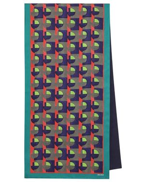 Miu Miu Silky Scarves - Azul