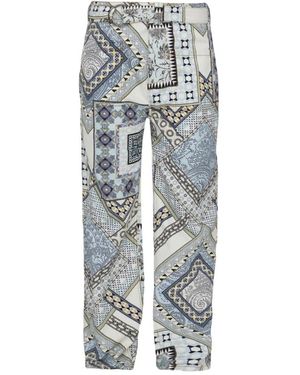 Etro Wide Trousers - Grigio