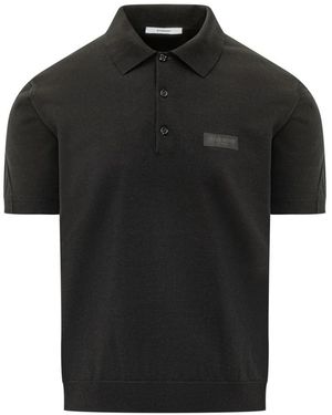 Givenchy Tops ,Zwart ,Katoen Couture Seam Polo