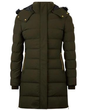Moose Knuckles Gouden Parka Donkere Olijf Damesjas - Groen