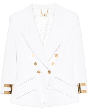 Elisabetta Franchi Blazers - White
