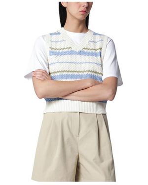 DUNST V-Neck Knitwear - Gris