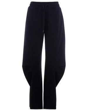 Patrizia Pepe Wide Trousers - Blue