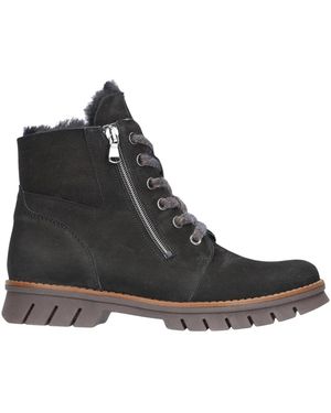 Waldläufer Lace-Up Boots - Noir