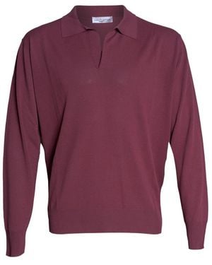 Roberto Collina V-Neck Knitwear - Viola