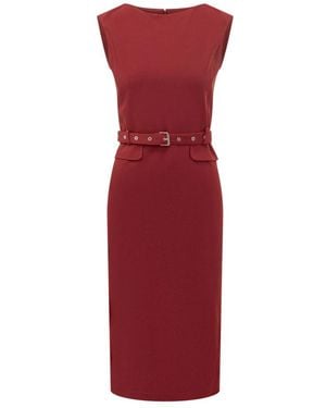 Pinko Acalypha Abito Crepe - Rood