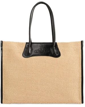 Vivienne Westwood Tote Bags - Neutro