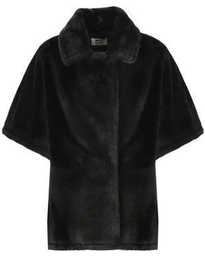 Betta Corradi Faux Fur & Shearling Jackets - Noir