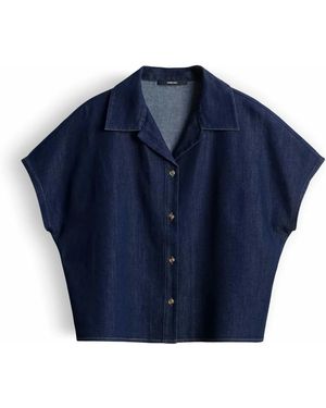 someday. Zondra Denimbluse - Blau