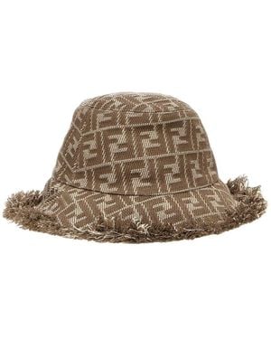 Fendi Hats - Brown