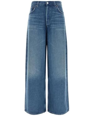 Agolde Rounded Baggy - Blauw