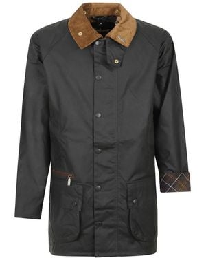 Barbour Jassen ,Groen ,Katoen Icons Beaufort Wax Jacket - Grijs