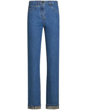 Etro Straight Jeans - Blu