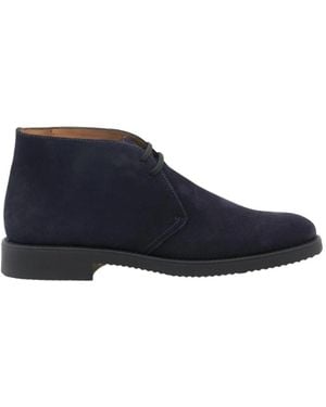 Antica Cuoieria Lace-Up Boots - Blue