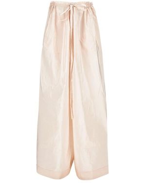 Daniela Gregis Wide Trousers - Neutro