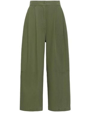 Weekend by Maxmara Wide Broeken - Groen