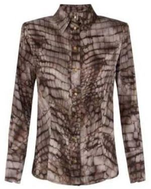 Elisabetta Franchi Shirts - Brown