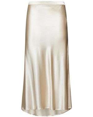 Silvian Heach Midi Skirts - Neutro